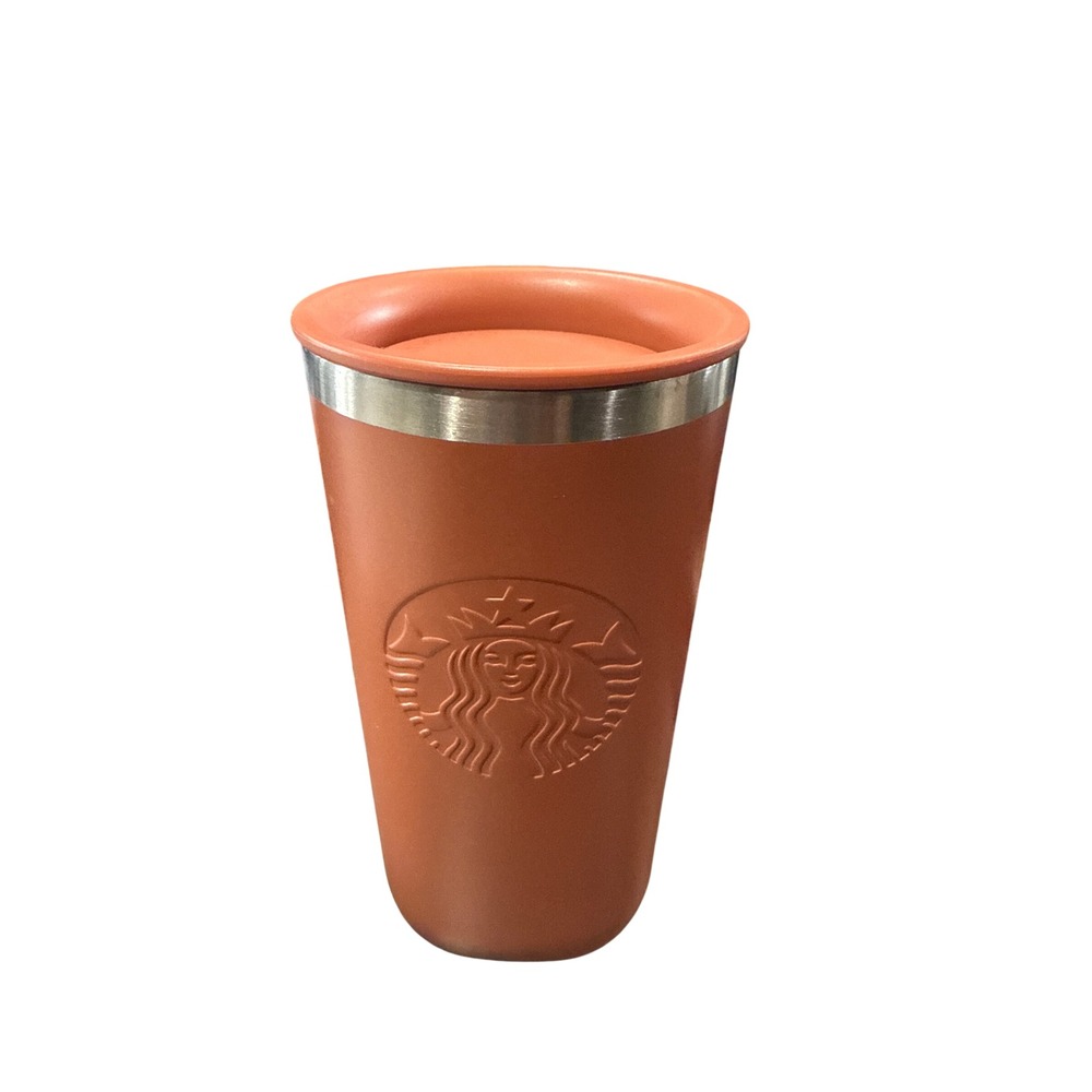 Starbucks‎ 2024 Terracotta Recycled Stainless Steel Tumbler 12oz Siren Logo